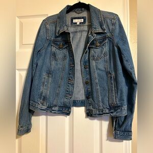 Ann Taylor Loft Blue Denim Jean Jacket